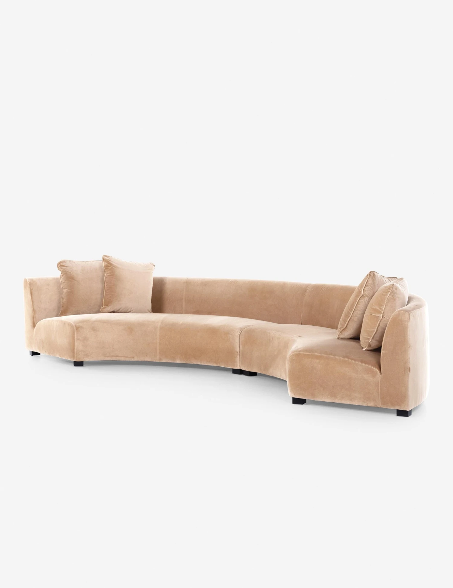 Saban 2-Piece Curved Sectional Sofa - Image 9
