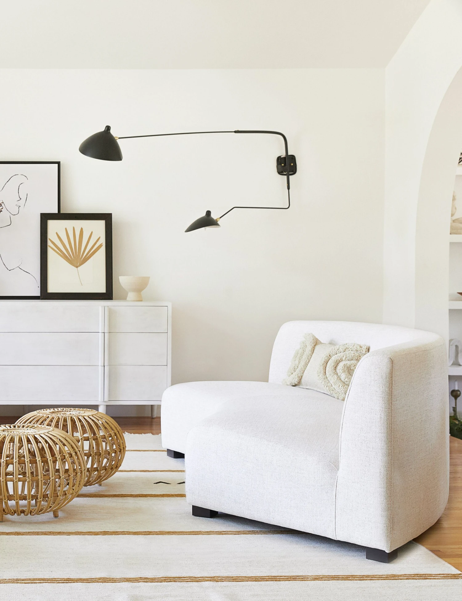 Saban 2-Piece Curved Sectional Sofa - Image 3