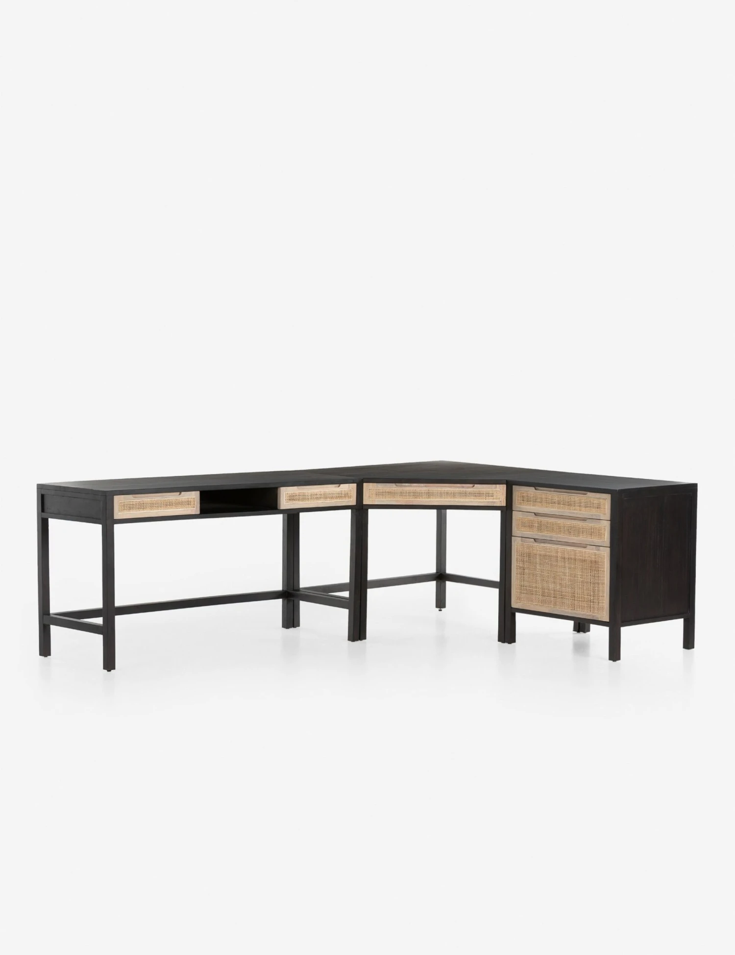 Margot Modular Desk With Filing Cabinet - Image 10