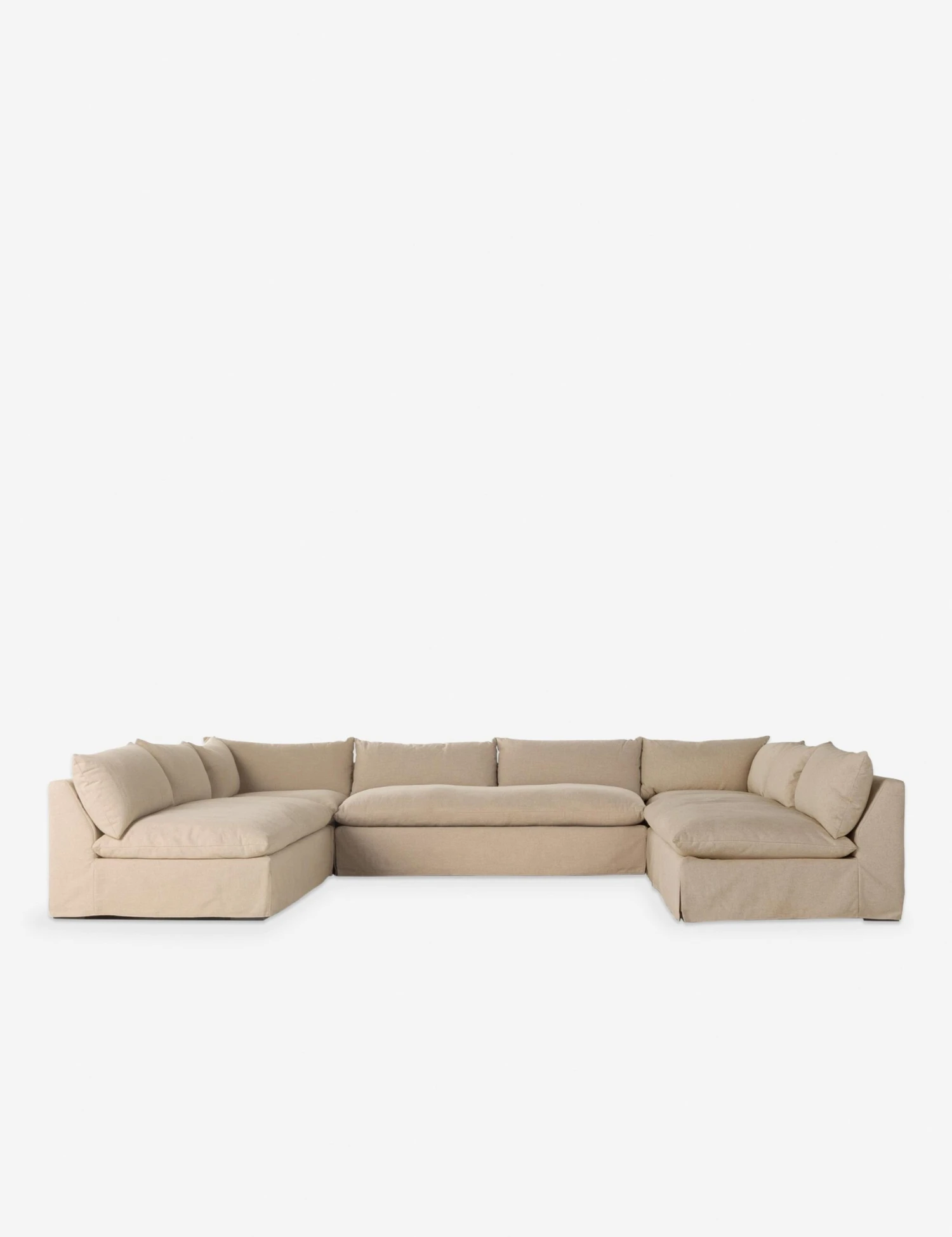 Decima 5-Piece Slipcover Sectional Sofa