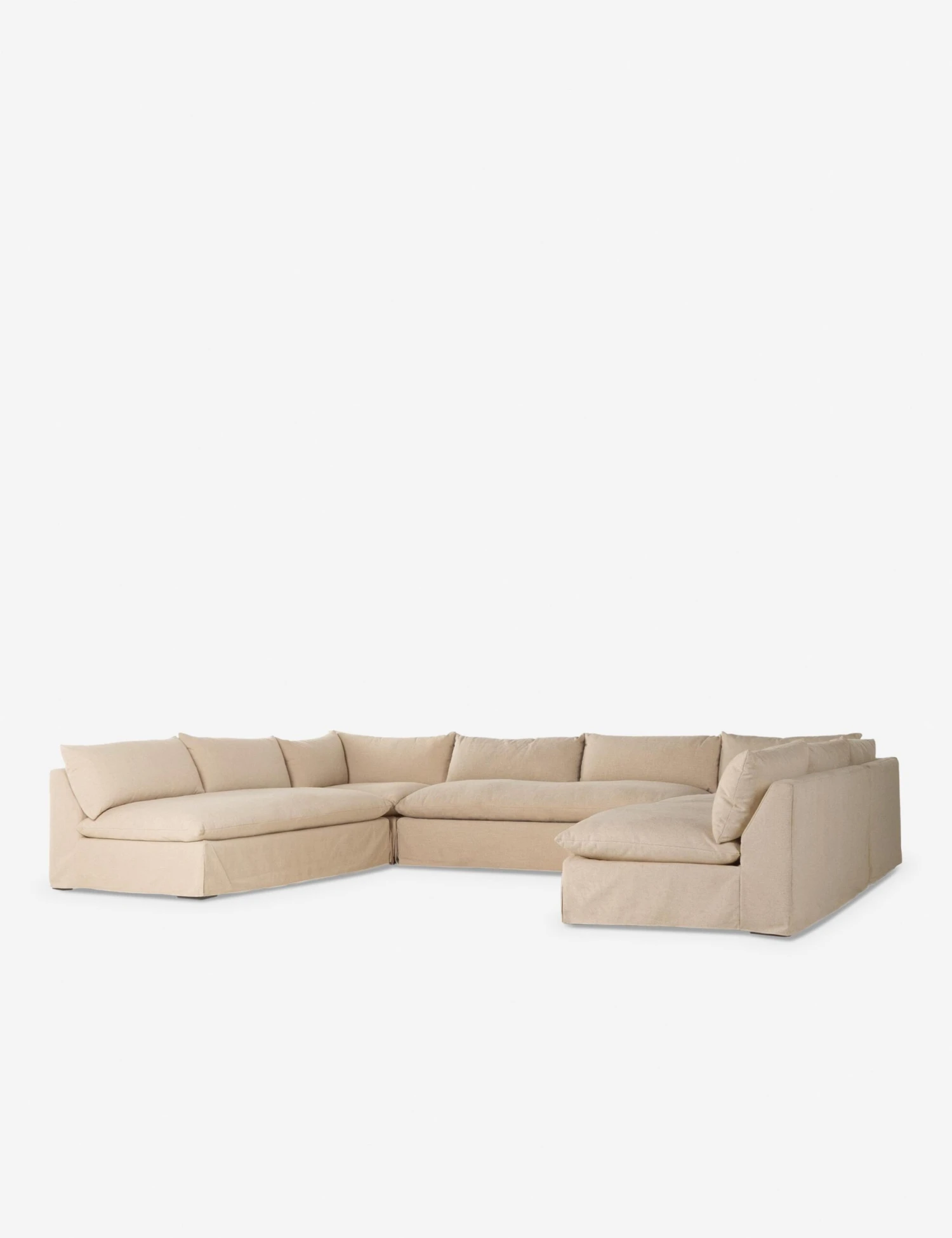 Decima 5-Piece Slipcover Sectional Sofa - Image 3