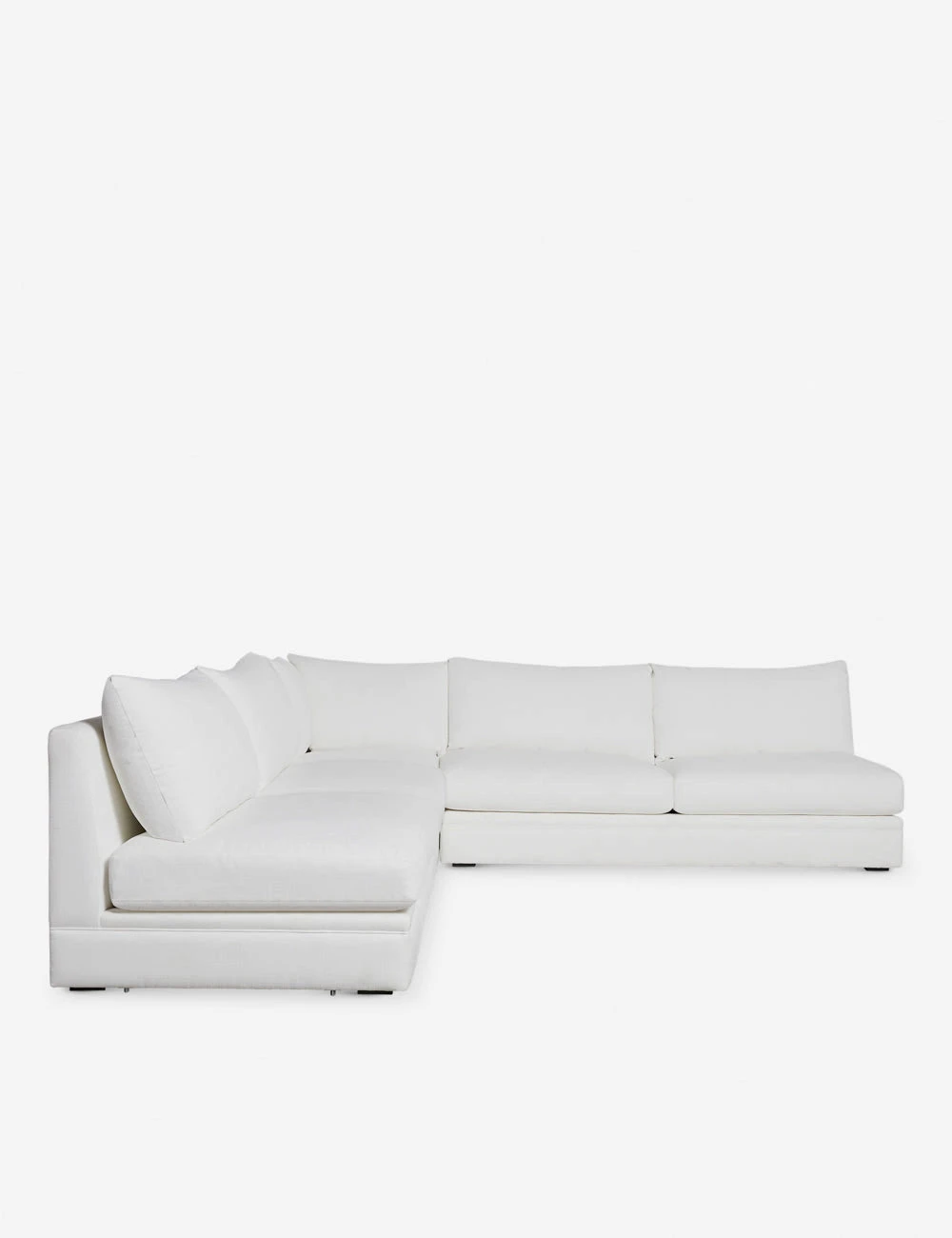 Winona Armless Corner Sectional Sofa