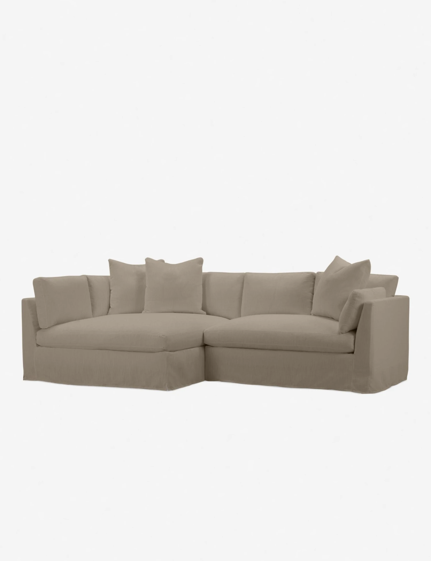 Coen Slipcover Sectional Sofa - Image 10