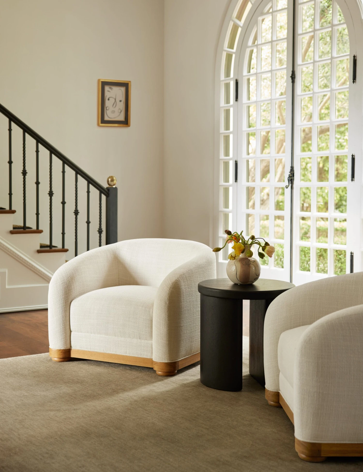 Olga Round Side Table - Image 2