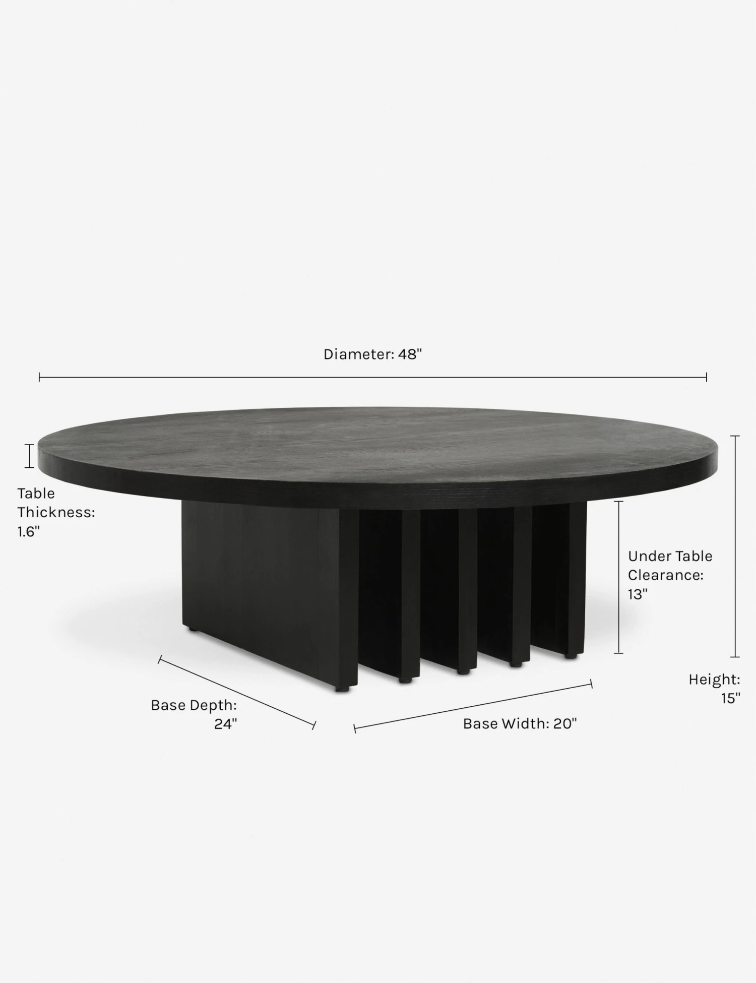 Pentwater Round Coffee Table By Sarah Sherman Samuel - Image 8