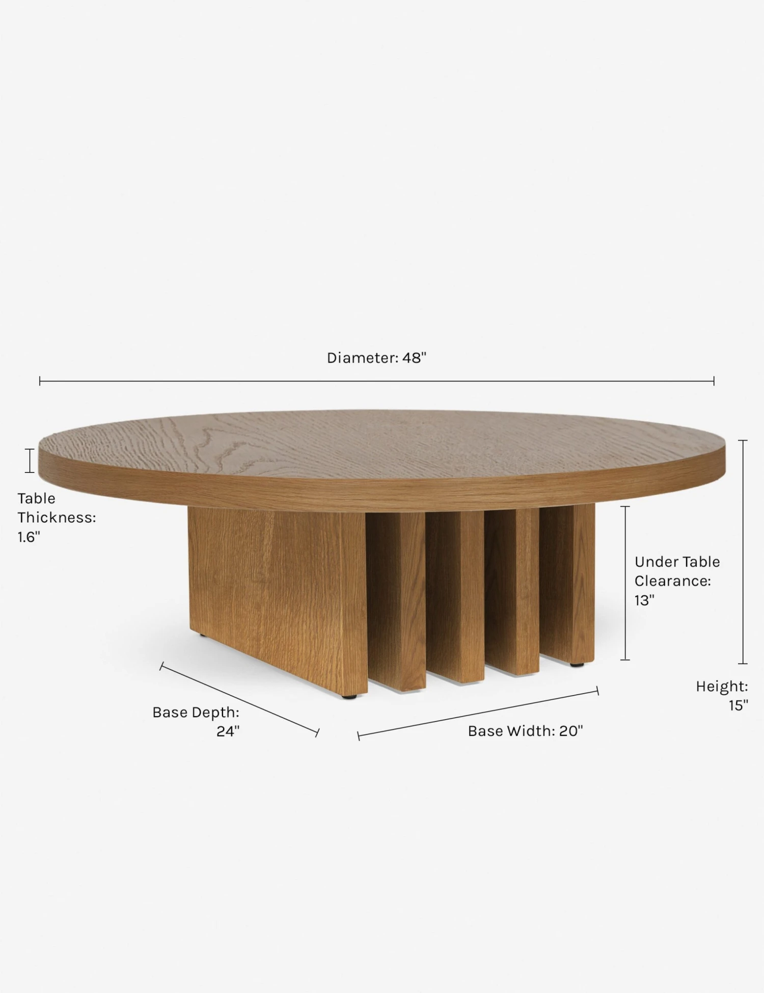 Pentwater Round Coffee Table By Sarah Sherman Samuel - Image 14