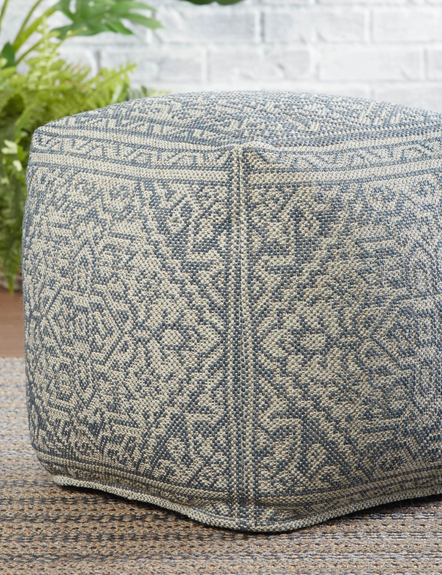 Ender Square Indoor / Outdoor Pouf - Image 2