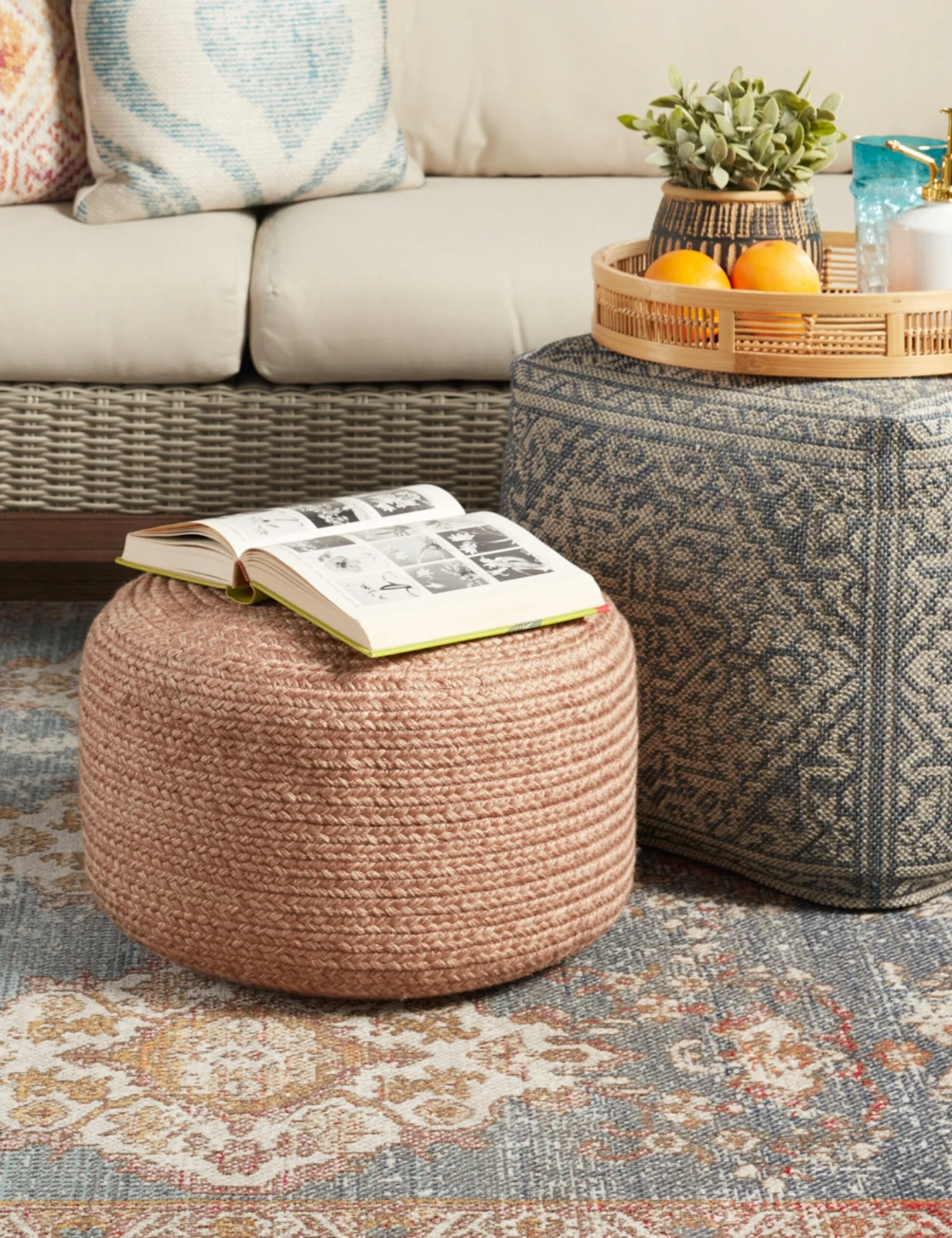 Ender Square Indoor / Outdoor Pouf - Image 4