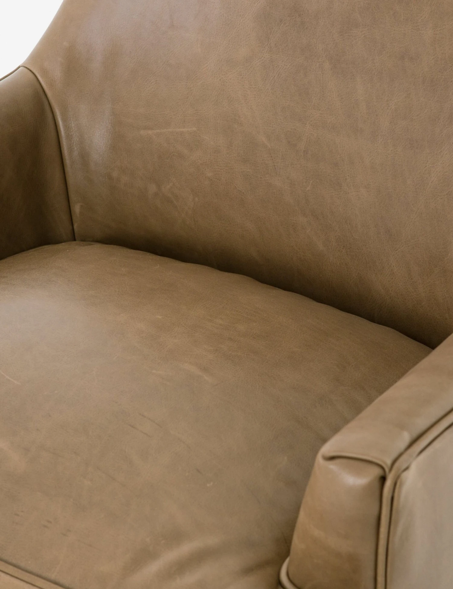 Ilona Leather Accent Chair - Image 6