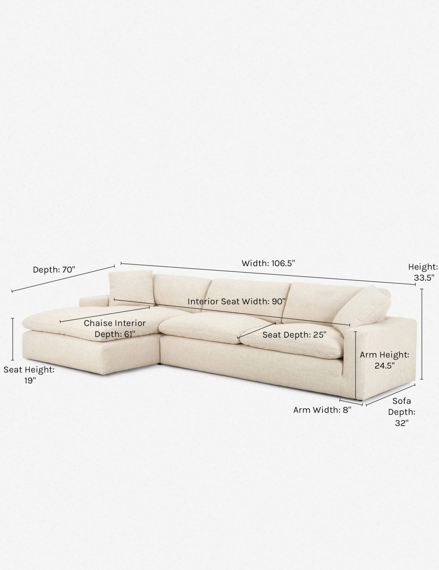Rita Sectional Sofa - Image 8