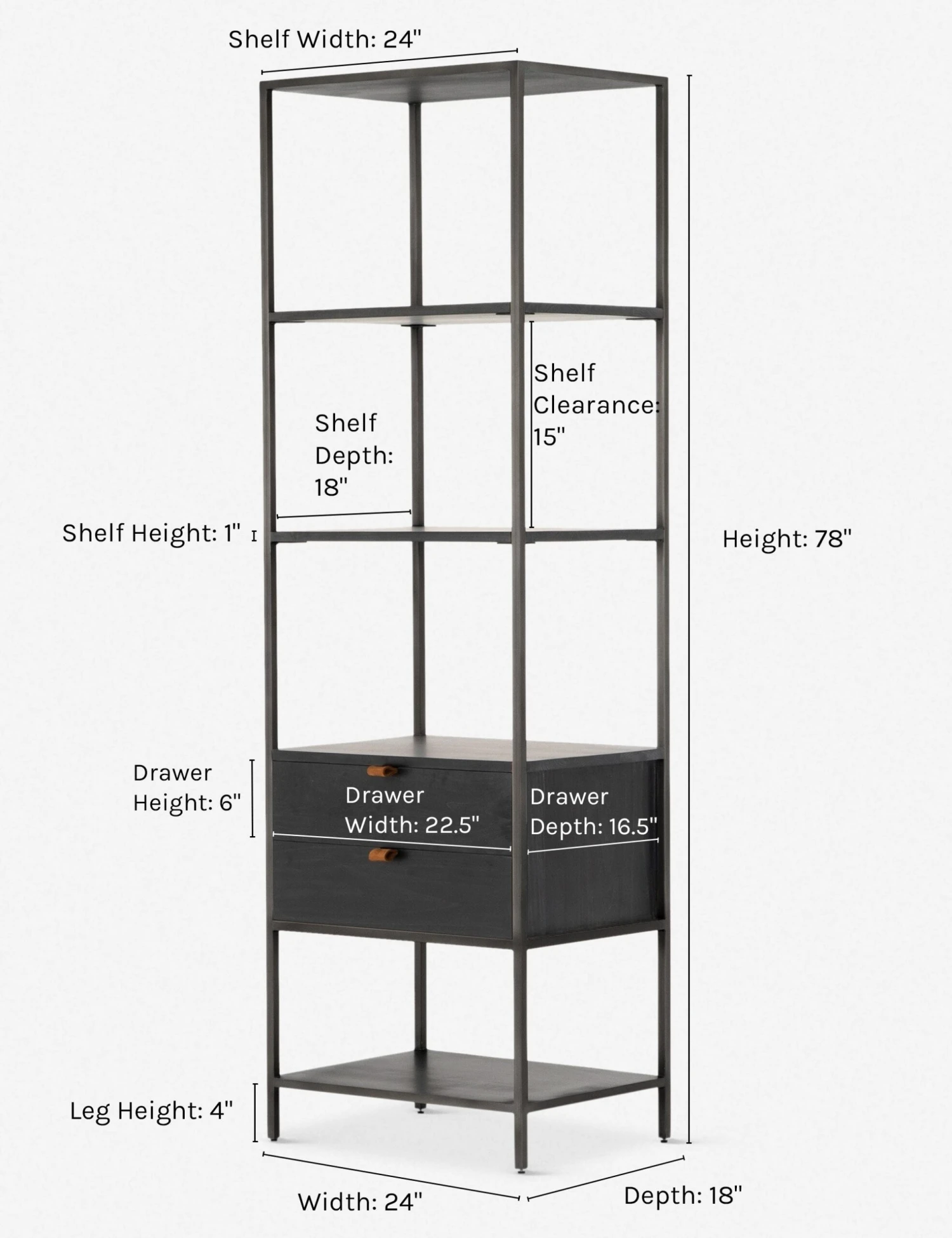 Rosamonde Bookcase - Image 15
